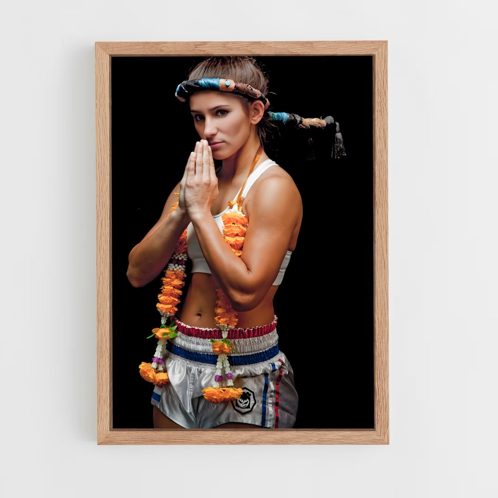 Poster Tiffany de van – affiche Muay Thai (vue 4)